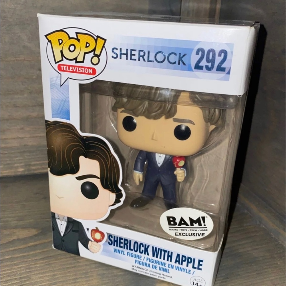 Funko pop Sherlock  with Apple #292